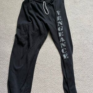 Vengeance University Sweatpants in size L